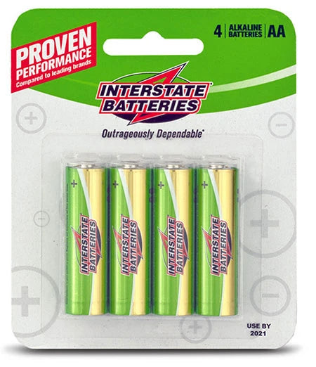 Interstate AA Batteries - 4 Pack - Best for Ages 1 to 8 - US 8715