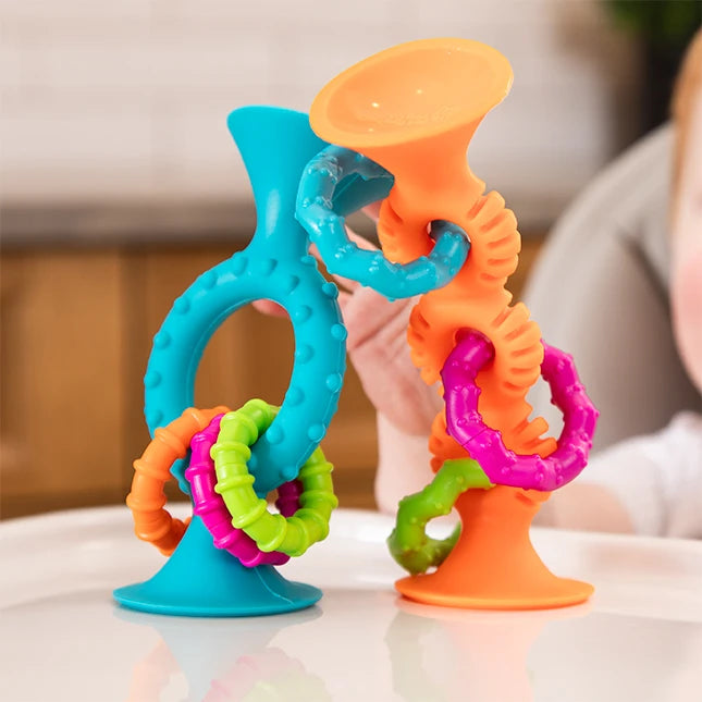 pipSquigz Loops - Best Baby Toys & Gifts for Babies - Fat Brain Toys - US 1896