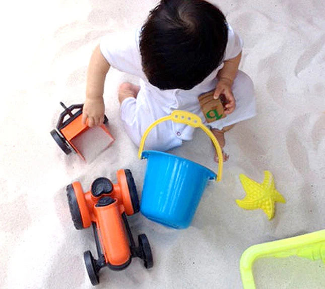 Green Toys Tractor - Best Organic & Green Toys for Babies - US 1591
