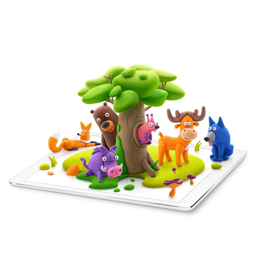 Hey Clay Forest Animals - Best Arts & Crafts for Ages 4 to 11 - US 8443