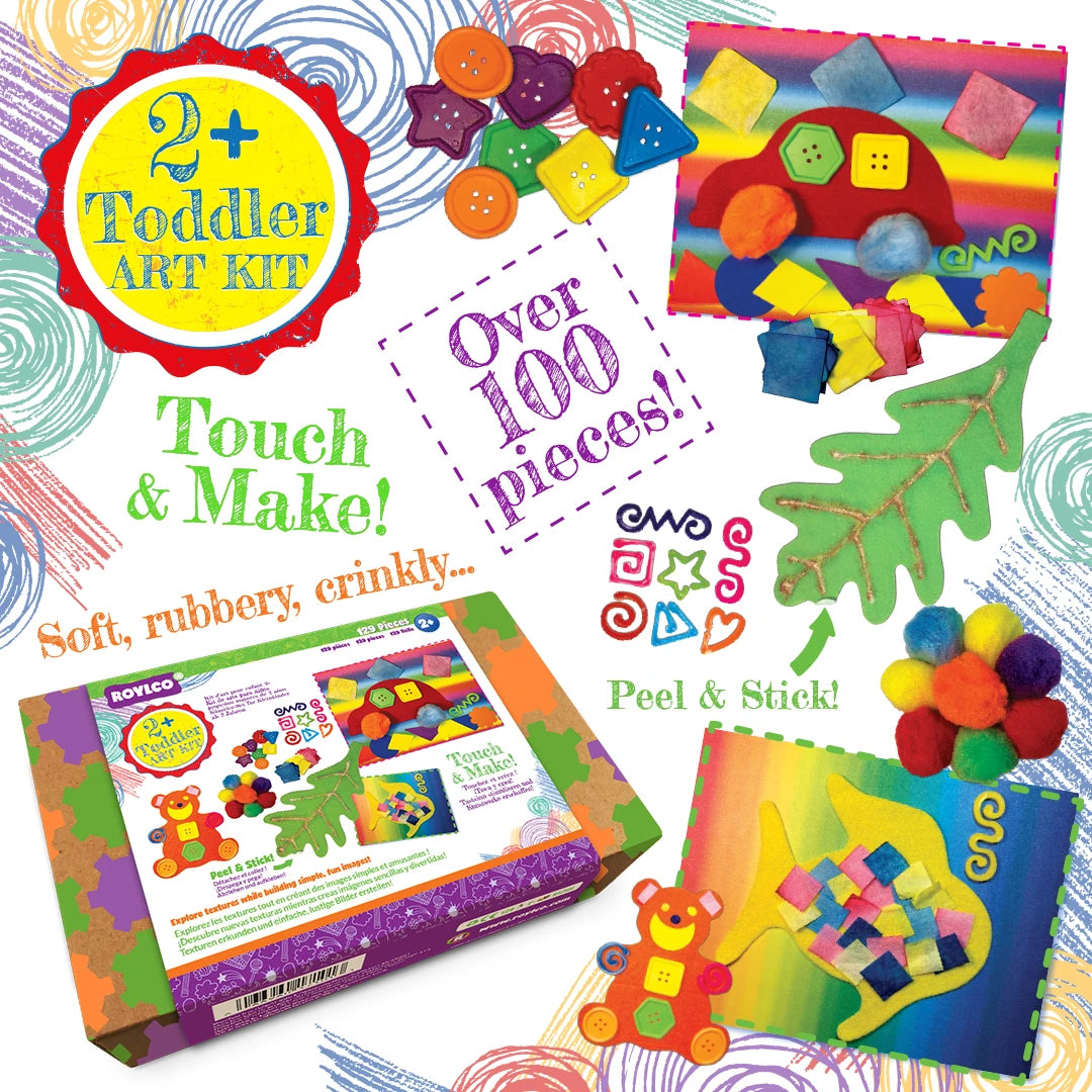 2+ Toddler Art Kit - Best Arts & Crafts for Babies - Fat Brain Toys - US 1501