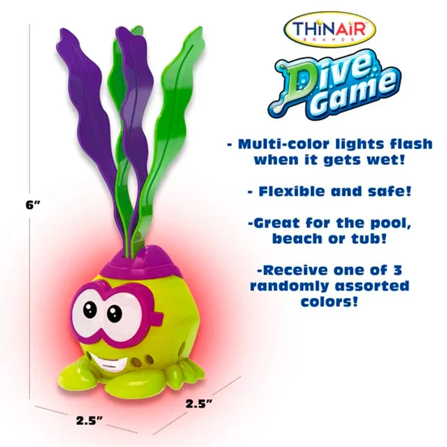 Scooba Duck Light-Up Hermit Crab Dive Toy - - Fat Brain Toys - US 4837
