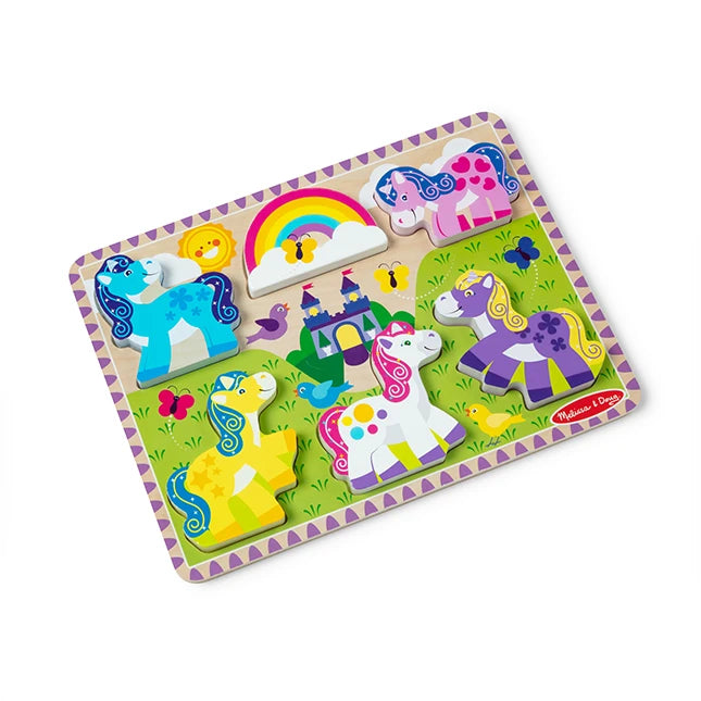 Unicorn Chunky Puzzle - - Fat Brain Toys - US 8223