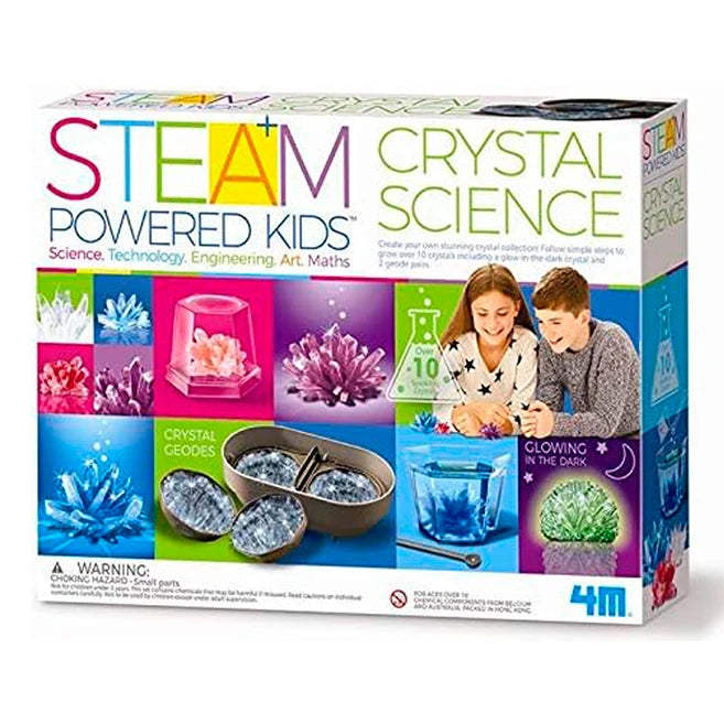 4M STEAM Crystal Science Kit - Best Science & Nature for Ages 10 to 12 - US 5642