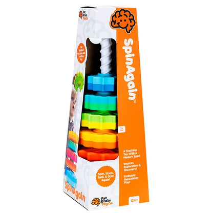 SpinAgain - Best Baby Toys &amp; Gifts for Ages 1 to 2 - Fat Brain Toys - US 7939