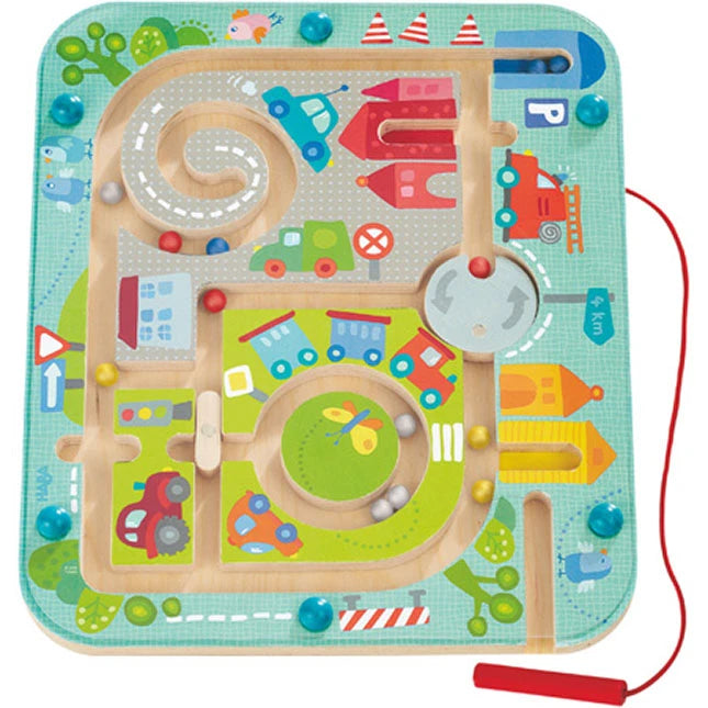 Town Maze Magnetic Game - Best Early Learning Toys for Babies - US 0308