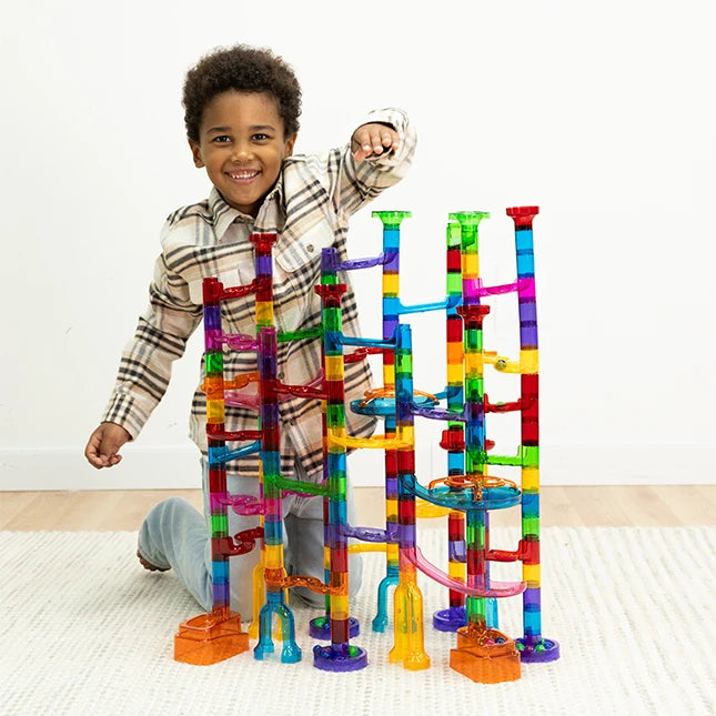 Marble Run 200 Piece Set - Best for Ages 3 to 10 - US 6133