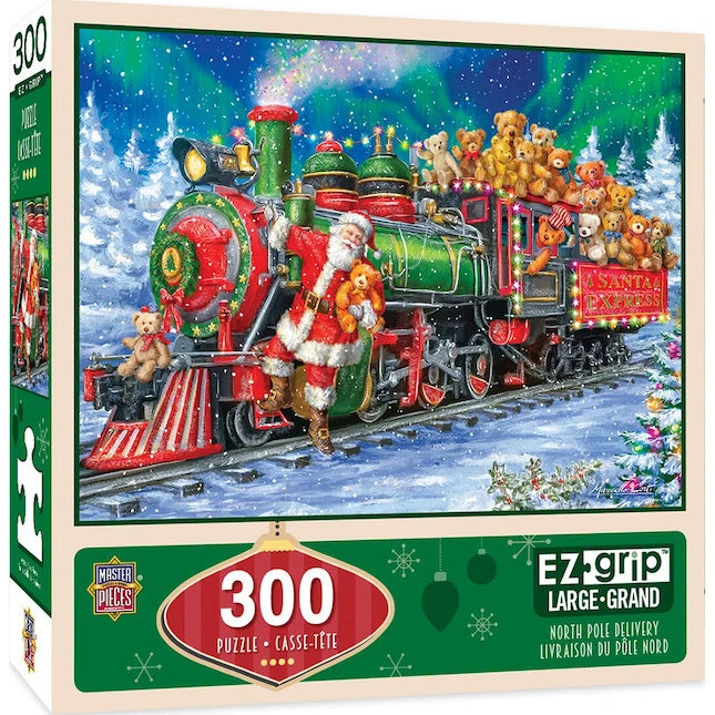 North Pole Delivery - 300 pc - Best Puzzles for Ages 9 to 12 - US 8098