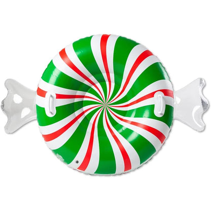 Peppermint Snow Tube - Green Red White - Best for Ages 8 to 12 - US 2081
