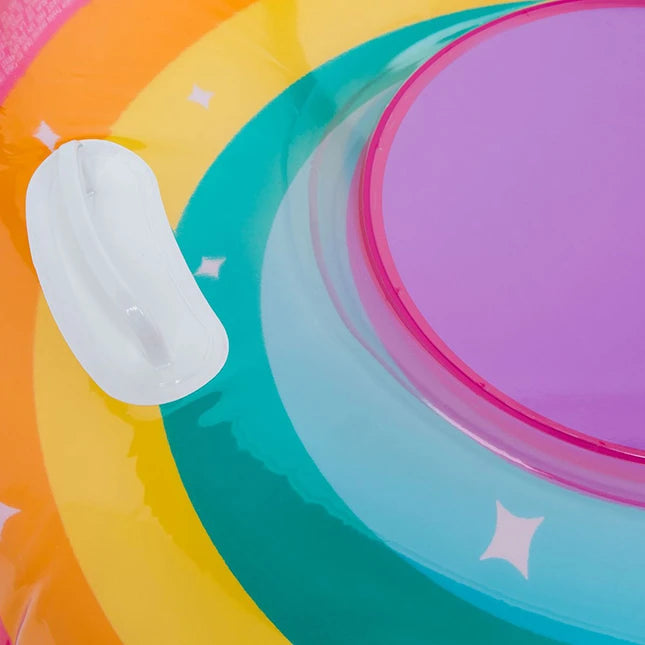 Round Magical Rainbow Snow Tube - Best Active Play for Ages 8 to 12 - US 7513