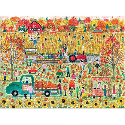 Michael Storrings Pumpkin Patch 1000 Piece Puzzle - US 9472