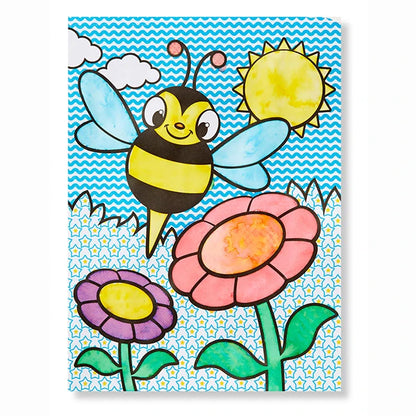 My First Paint with Water - Cheerleaders, Flowers, Fairies &amp; More - US 3188