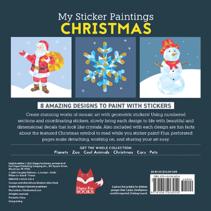 My Sticker Paintings - Christmas - Best Arts &amp; Crafts for Ages 5 to 9 - US 5928