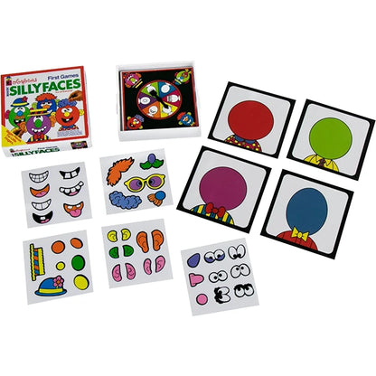 World's Smallest Colorforms Silly Faces - Best for Ages 6 to 12 - US 1982