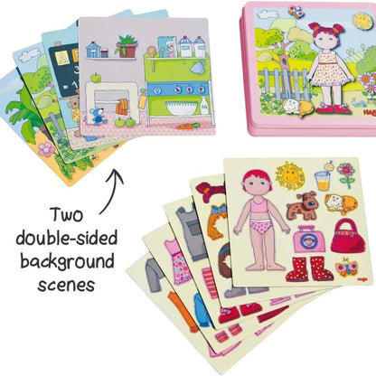 Dress-Up Doll Lilli Magnetic Game - Best for Ages 3 to 6 - US 3749