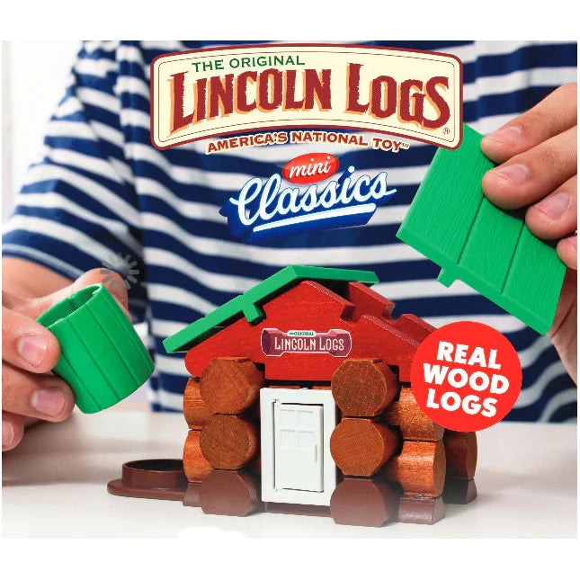 Lincoln Logs Mini Home - Mini Classics - - Fat Brain Toys - US 0841