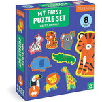 Happy Animals 2 Piece My First Puzzles - - Fat Brain Toys - US 7173