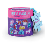 2pc Lets Begin Puzzles - Unicorn - Best for Ages 2 to 4 - US 7951