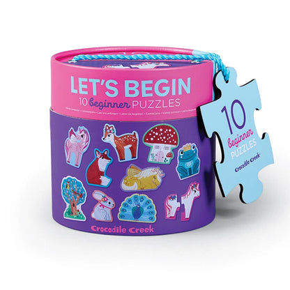 2pc Lets Begin Puzzles - Unicorn - Best for Ages 2 to 4 - US 7951