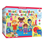Sing-Along Floor Puzzle - Head Shoulders Knees and Toes - US 4051
