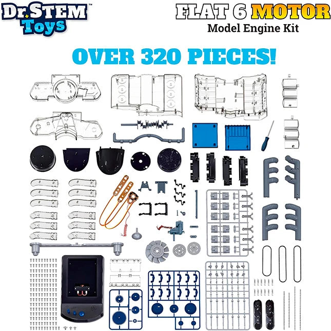 Dr. STEM Toys Flat 6 Motor - - Fat Brain Toys - US 3730