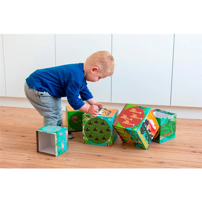 Scratch Europe Jumbo Stacking Tower - Savanna - Best for Ages 1 to 3 - US 8254