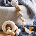2pc Baby Gift Set - Natural Dots - - Fat Brain Toys - US 4612